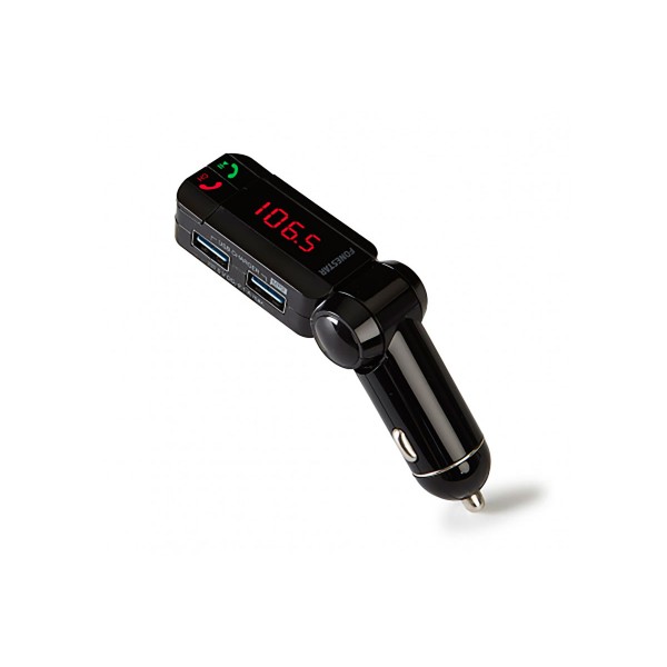 Fonestar tl-3ub transmisor fm bluetooth con usb y manos libres con micrófono para el mechero del coche
