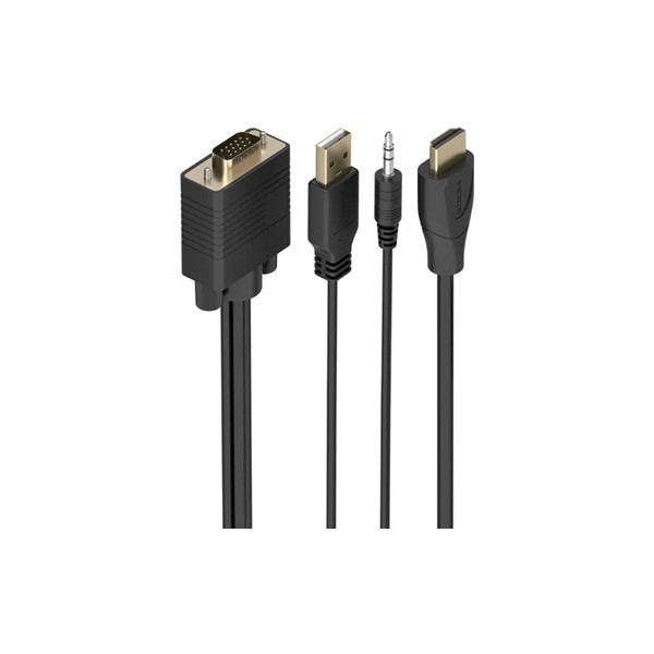 Aisens cable conversor svga y audio a hdmi 1m